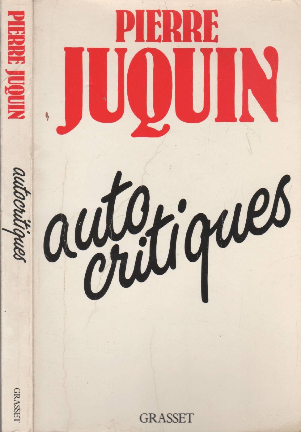 Autocritiques 9782246358114