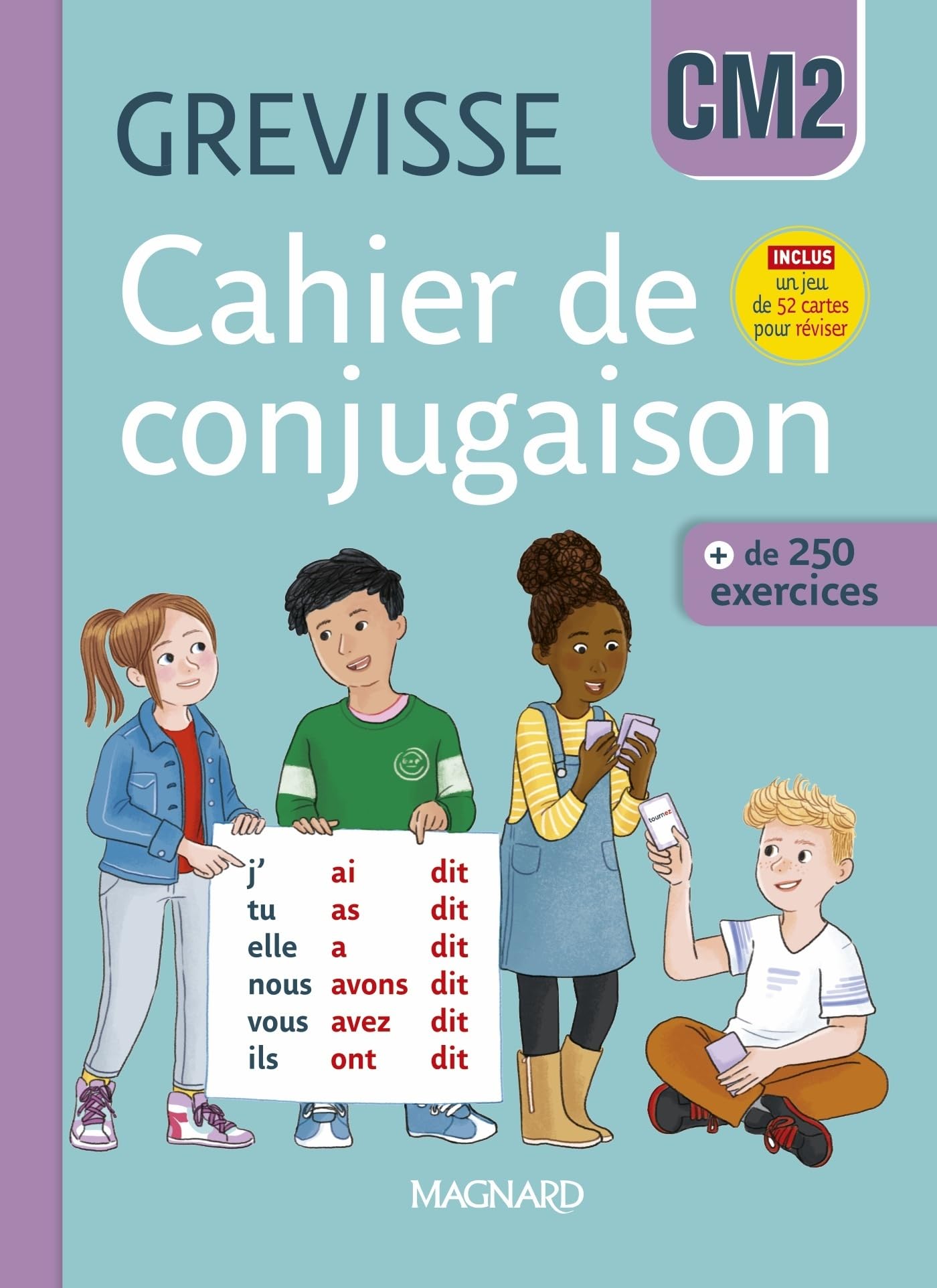 Cahier de conjugaison Grevisse CM2 (2025) 9782210514362