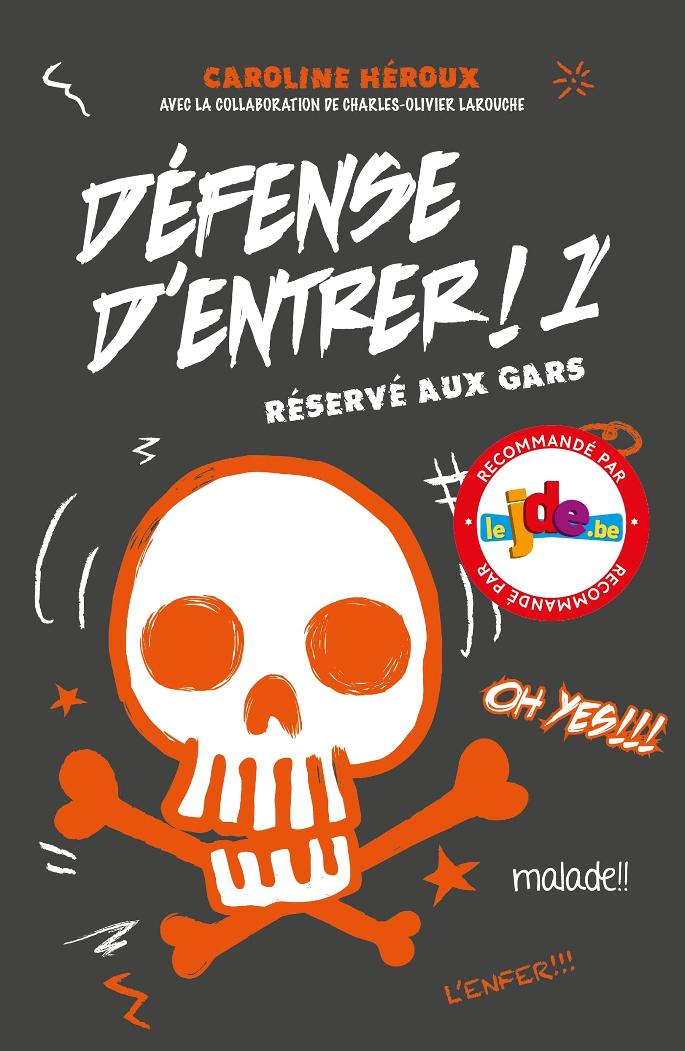 Défense d'entrer! T01: Réservé aux gars 9782875803535