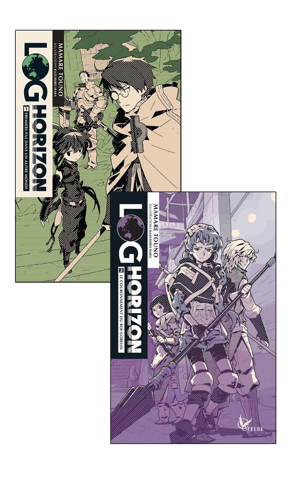 Pack Log Horizon T1 & T2 un tome offert 9782373021264