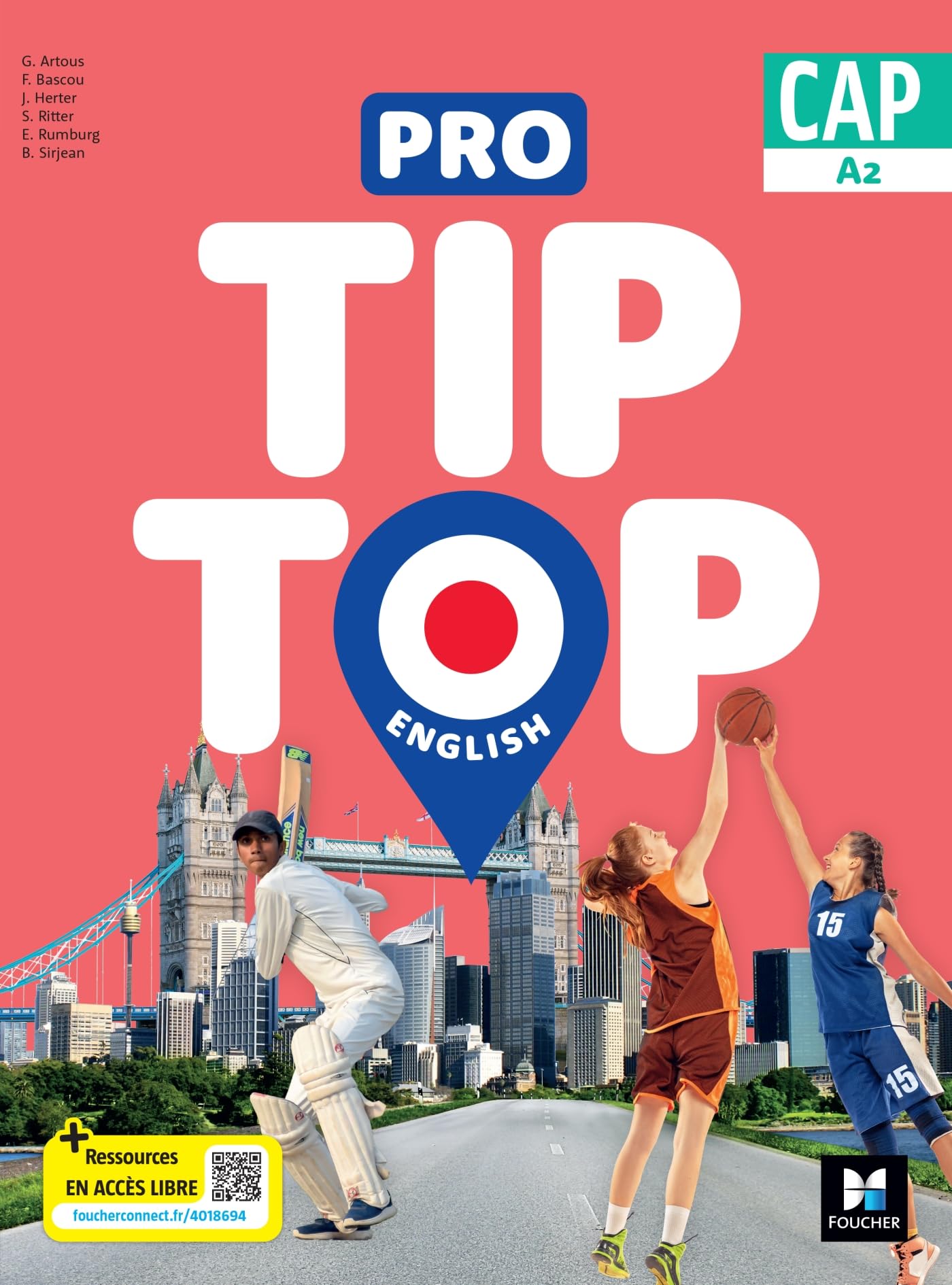 PRO TIP TOP ENGLISH - Anglais CAP - Ed. 2024 - Livre élève 9782216171613
