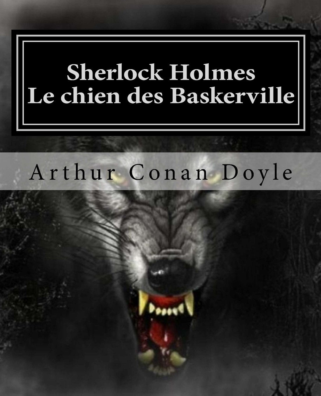 Sherlock Holmes - Le chien des Baskerville: Livre bilingue 9781541391703