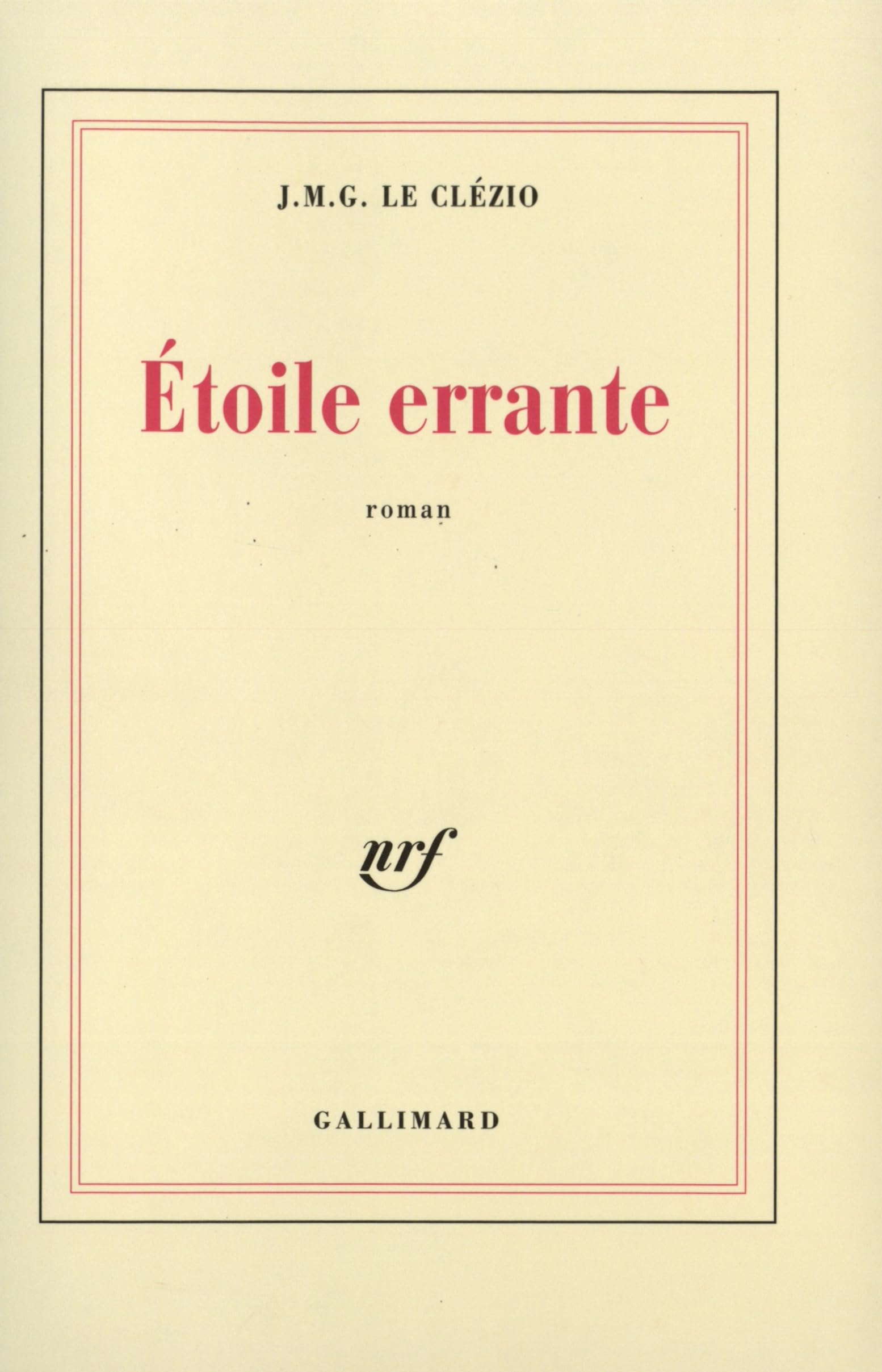 Étoile errante 9782070726509