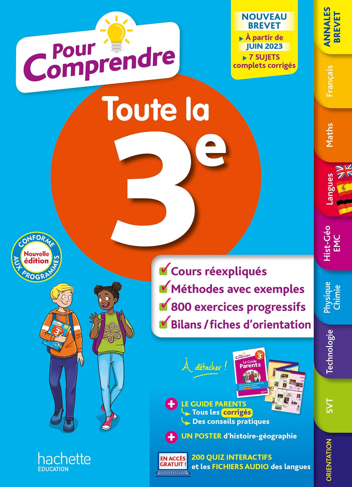 Pour Comprendre Toutes Les Matières 3E 9782017223825
