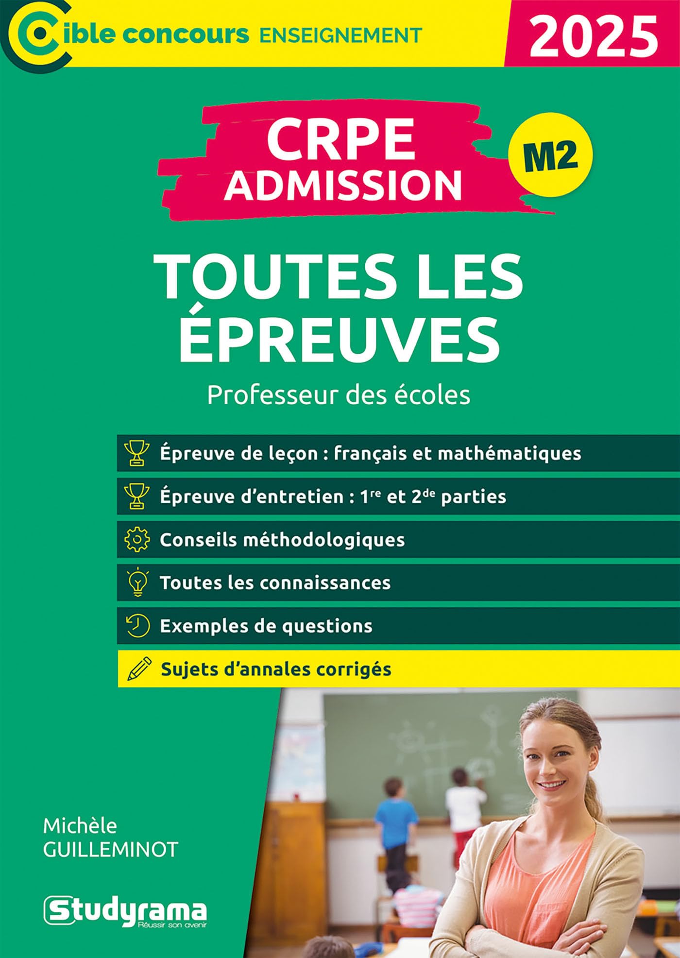 CRPE –Admission – Toutes les épreuves: Professeur des écoles 9782759056057