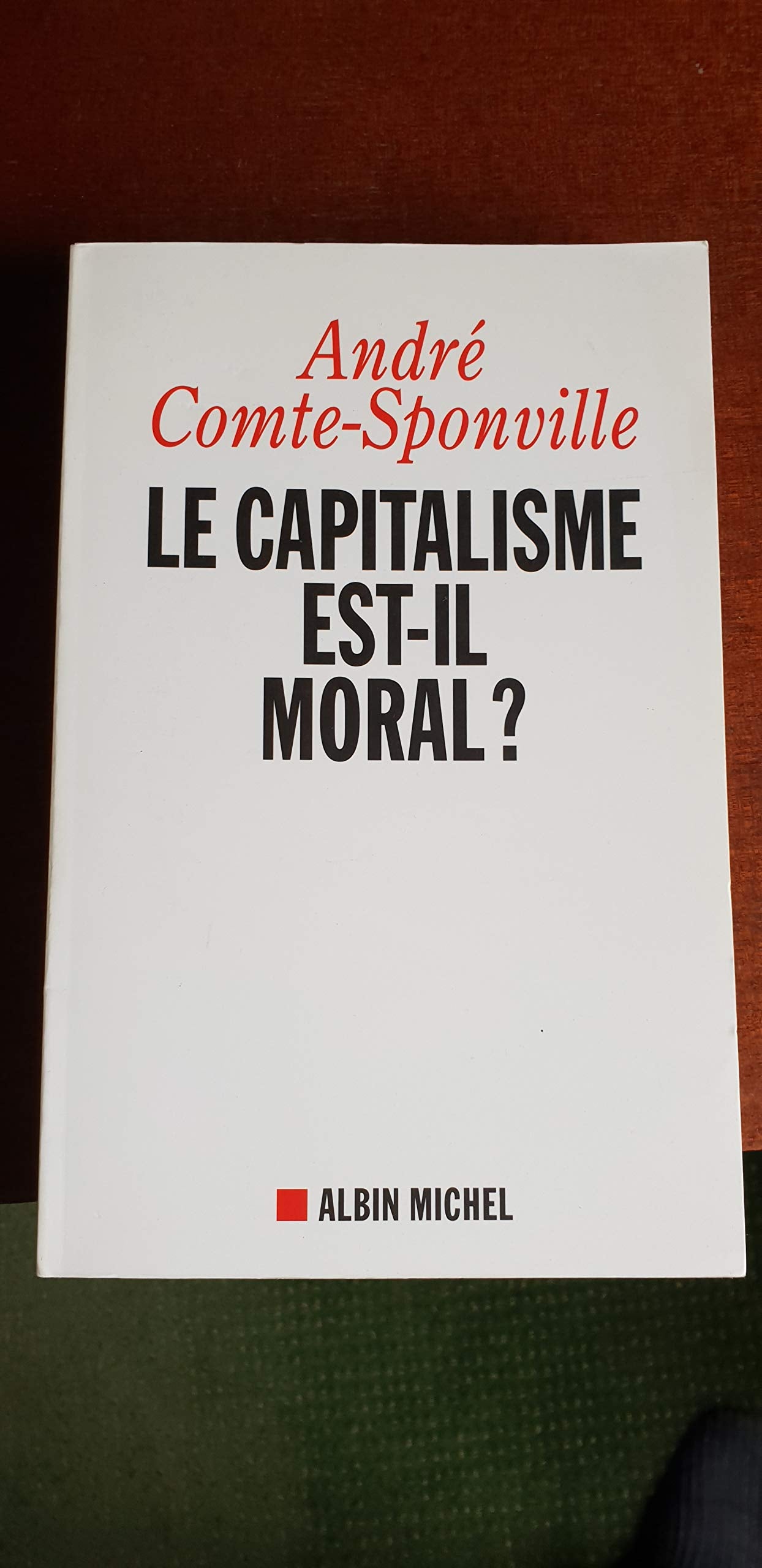 Le Capitalisme est-Il moral ? Nouvelle Edition 9782226192912