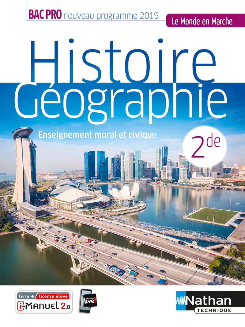 Histoire-Géographie - EMC - 2de Bac Pro 9782091654379