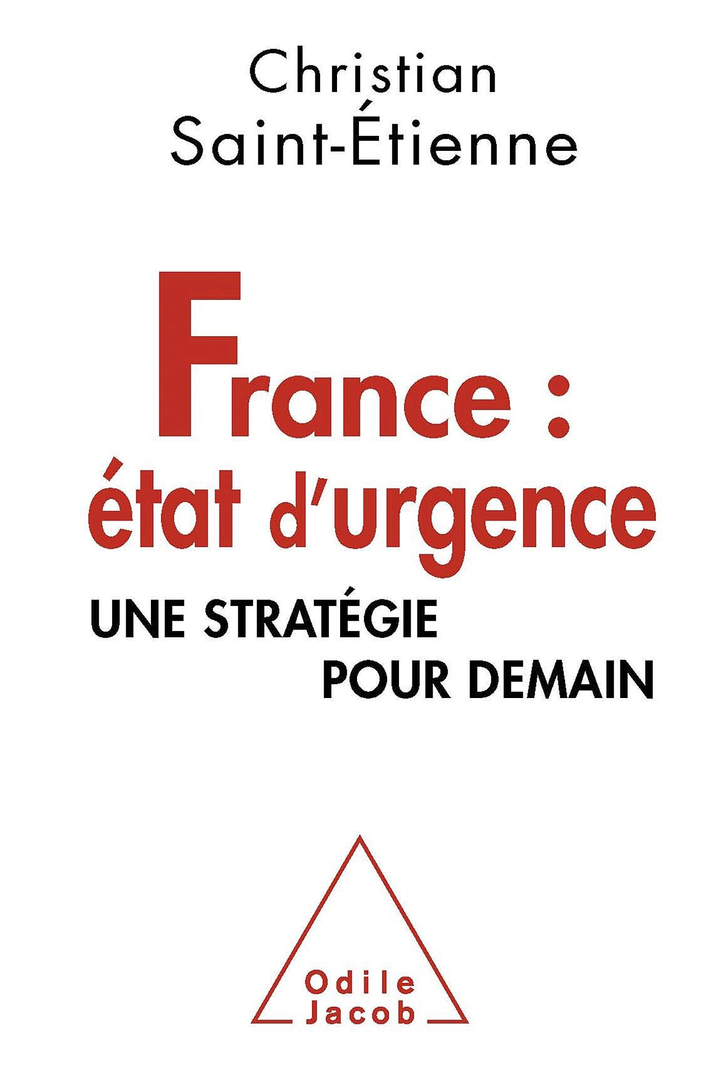 France : état d'urgence: Une stratégie pour demain 9782738128812