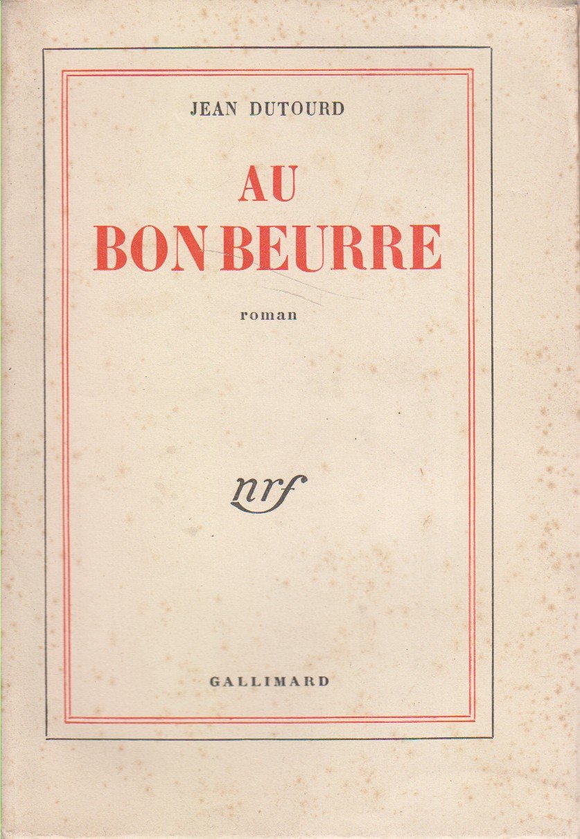 Au Bon Beurre 9782070221240