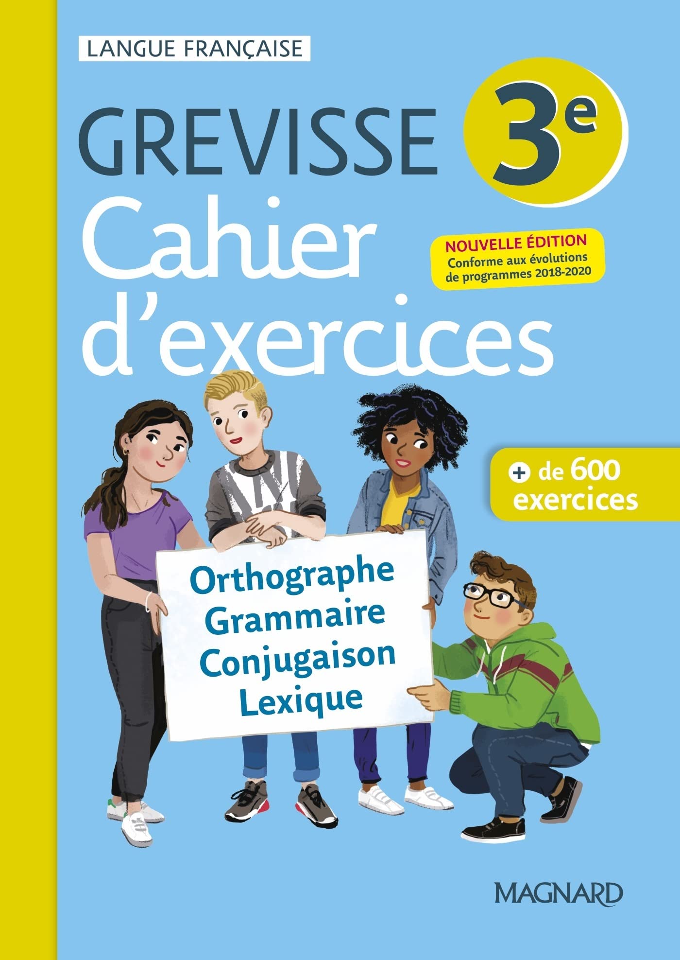 Cahier Grevisse - Français - 3e - Edition 2021 9782210115309