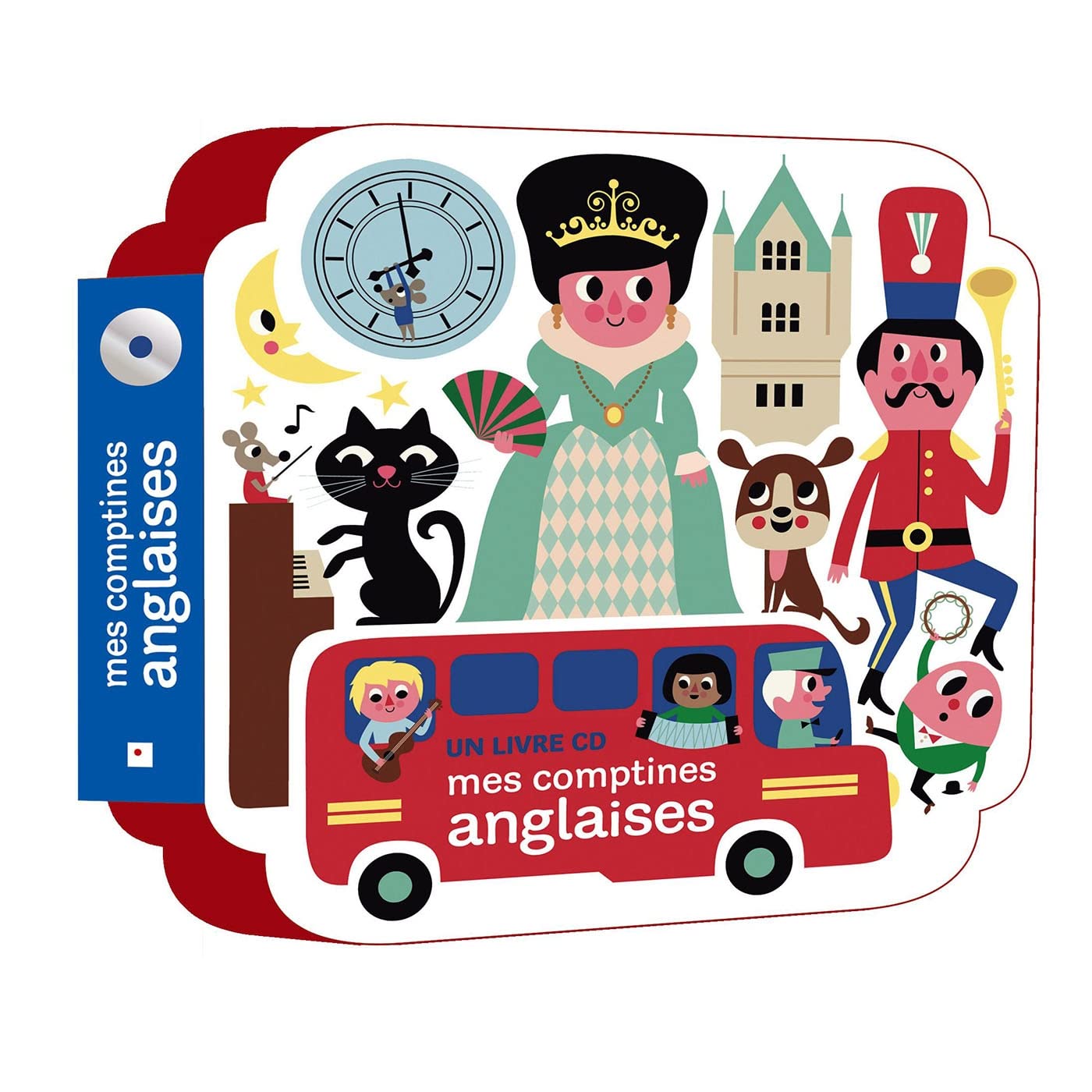 Mes comptines anglaises ( Livre + CD ) 9782745976642