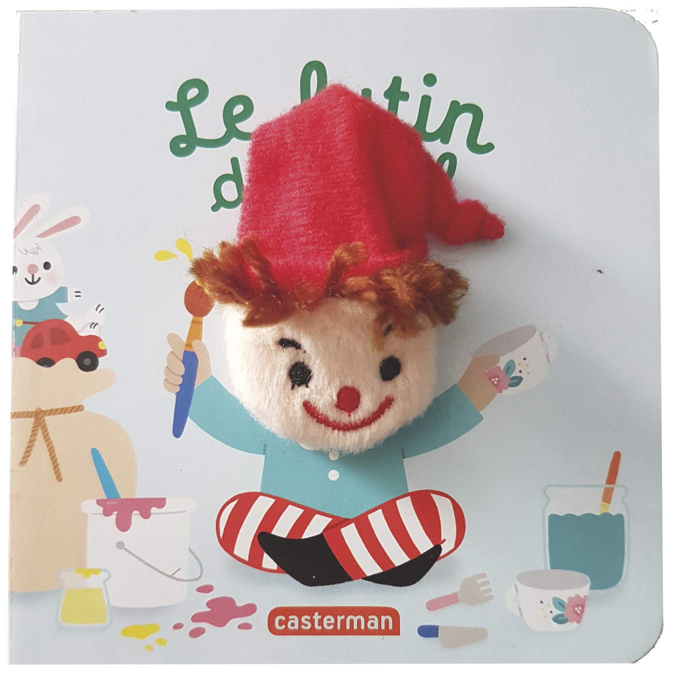 Le lutin de Noël: Livre marionnette pour bébé - dès 3 mois 9782203156883