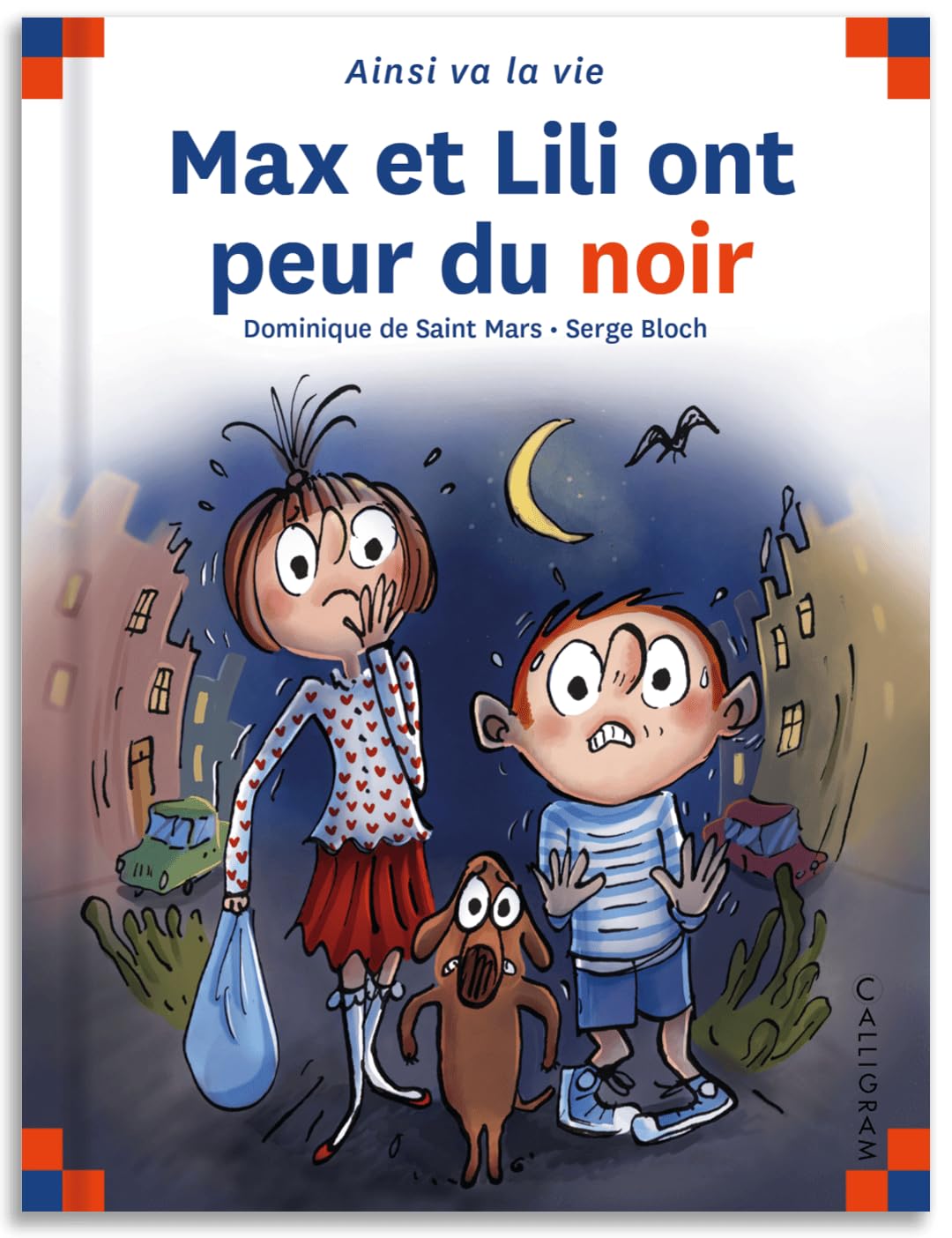 Max et Lili ont peur du noir 9782884808149