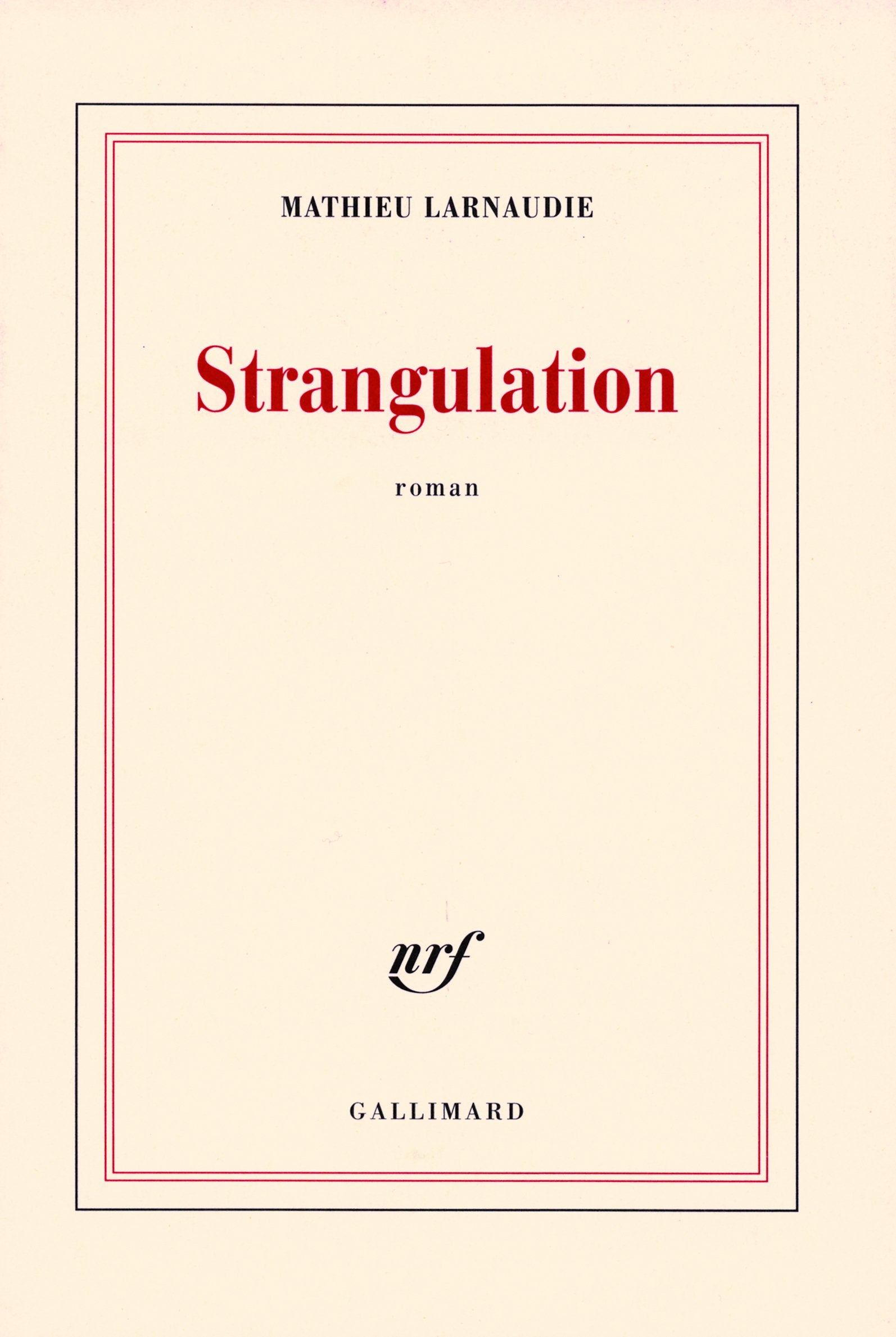Strangulation 9782070786008