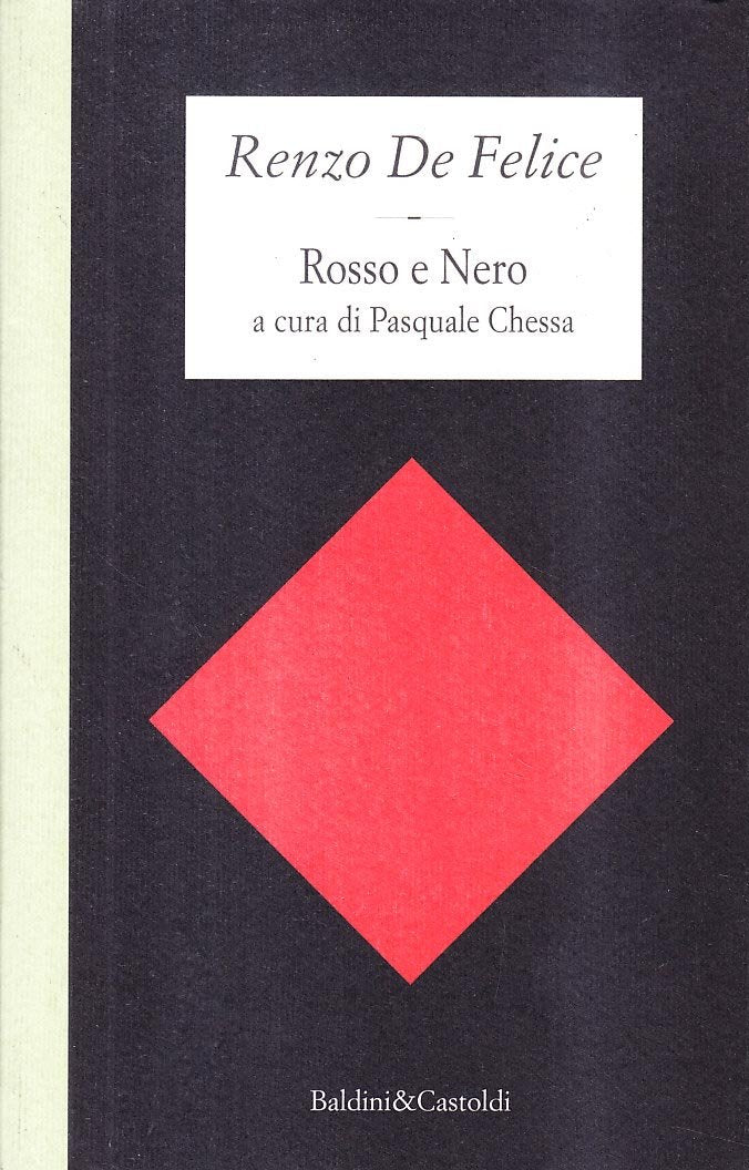 Rosso e nero 9788885987951