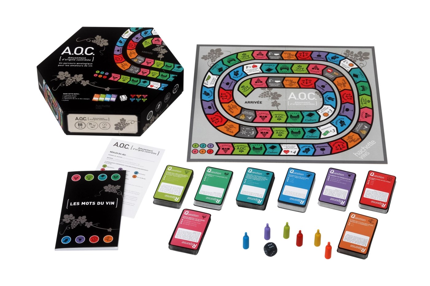 A. O. C. [Amusement d'origine contrôlée: Un parcours oenologique pour les amateurs de vin 9782012377103