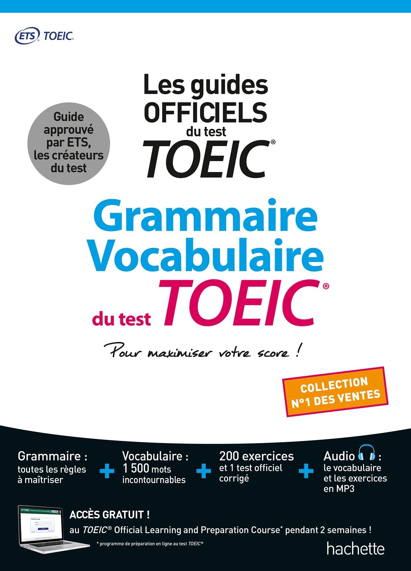 Grammaire - Vocabulaire TOEIC® (conforme au nouveau test TOEIC®) 9782017183792