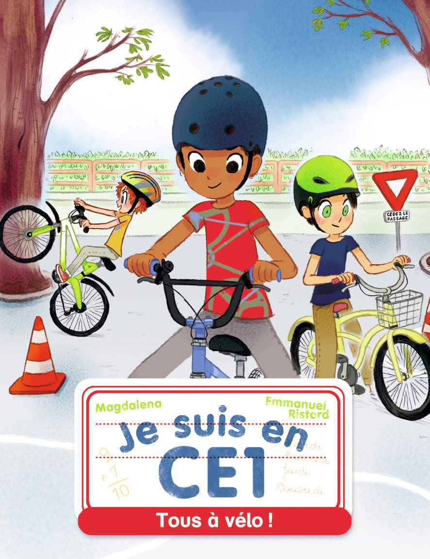 Je suis en CE1 - Tous à vélo 9782081511408