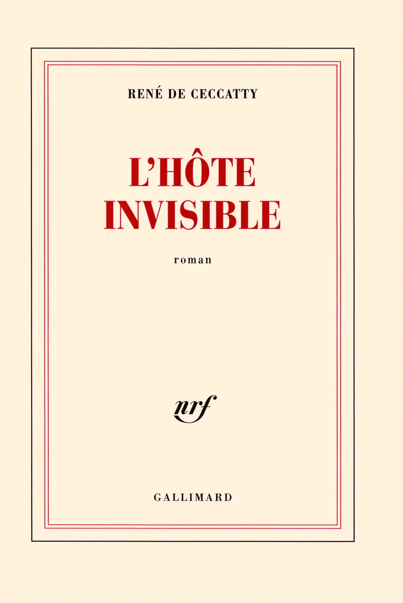 L'hôte invisible 9782070780679