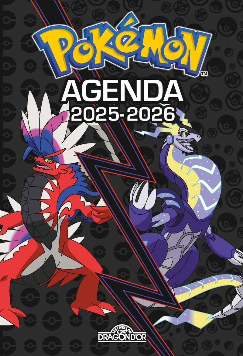 Pokémon – Agenda 2025-2026 – New – Avec des activités, des informations sur les Pokémon et des scènes de cherche-et-trouve – Dès 7 ans 9782821218659