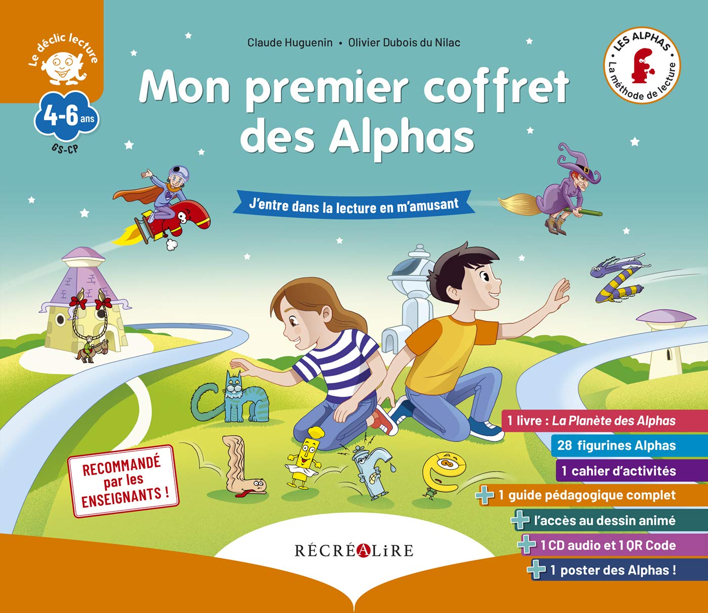 Mon premier coffret des Alphas Méthode de lecture GS CP pour apprendre à lire dès 4 ans 9782366470918