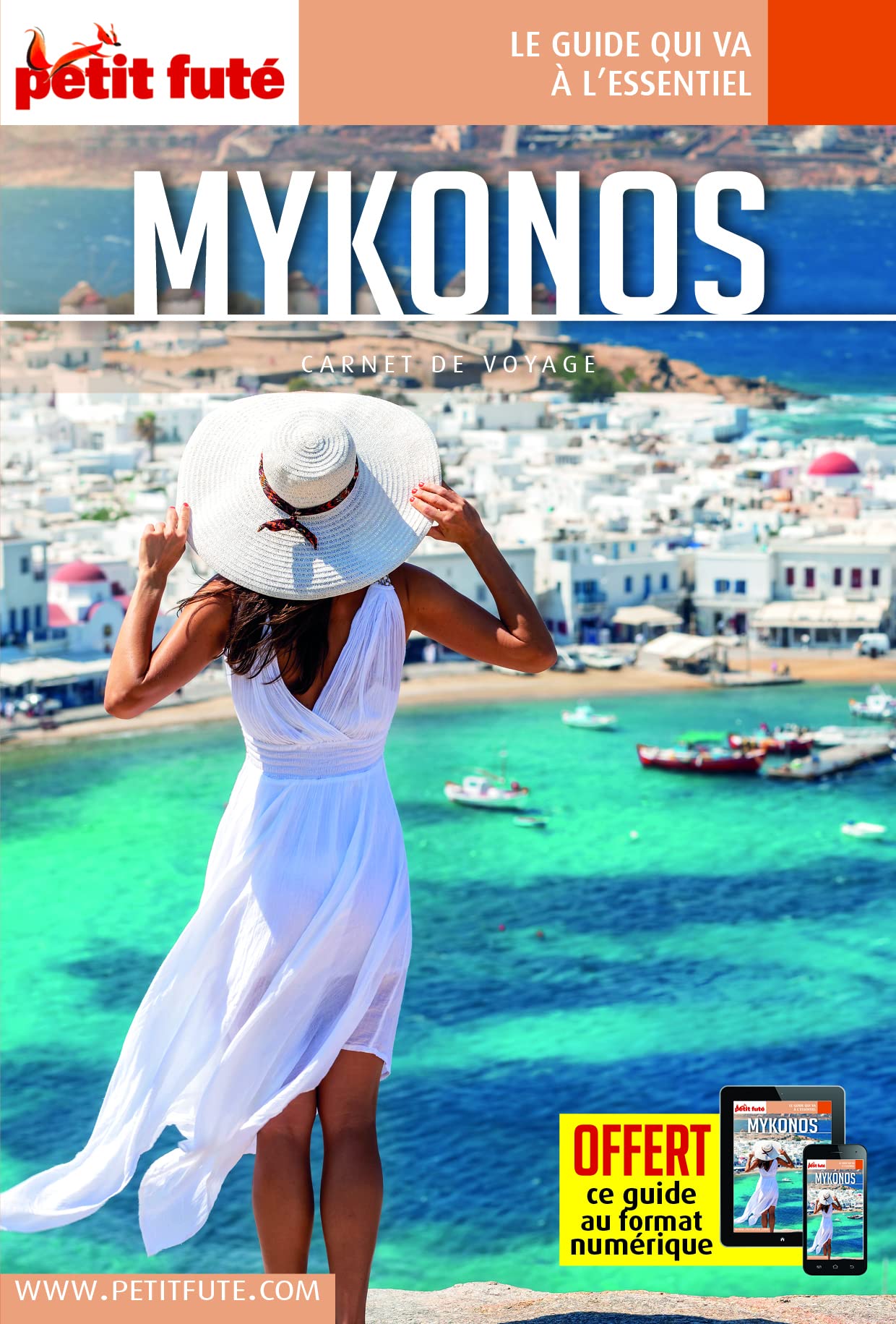 Guide Mykonos 2022 Carnet Petit Futé 9782305071695