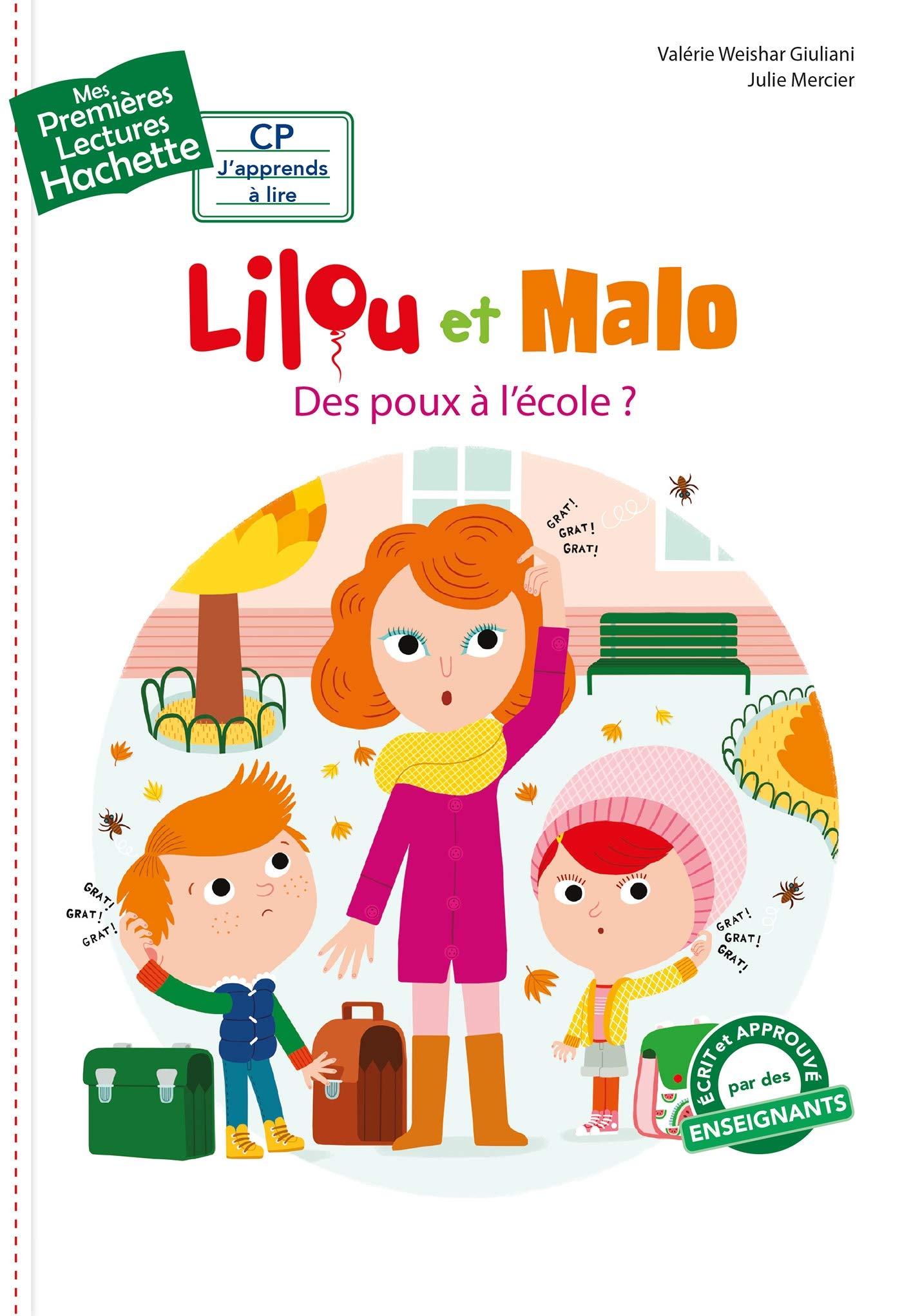 Premières lectures CP1 Lilou et Malo - Des poux à l'école ? 9782017064084
