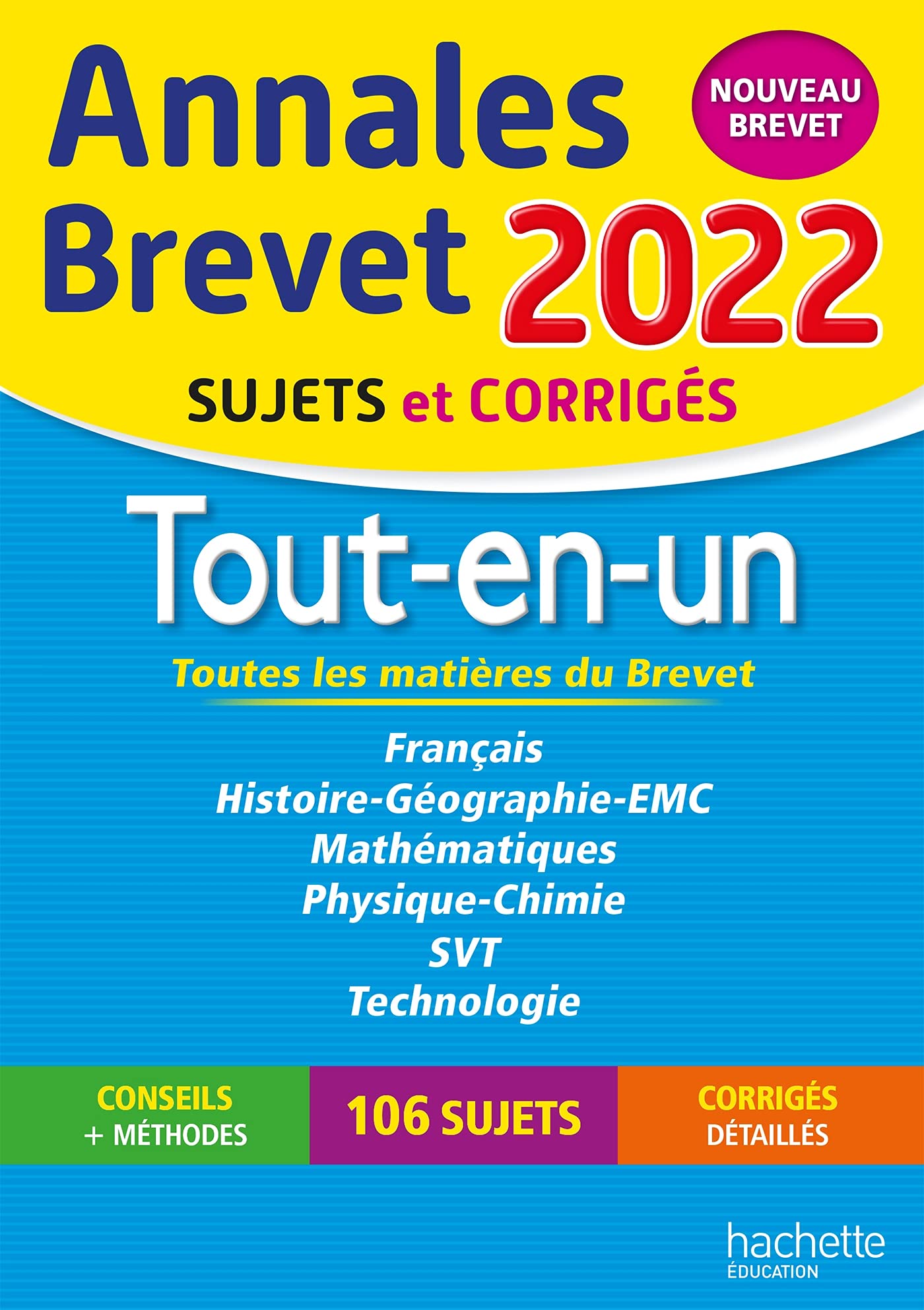 Annales BREVET 2022 Tout-en-un 9782017151173