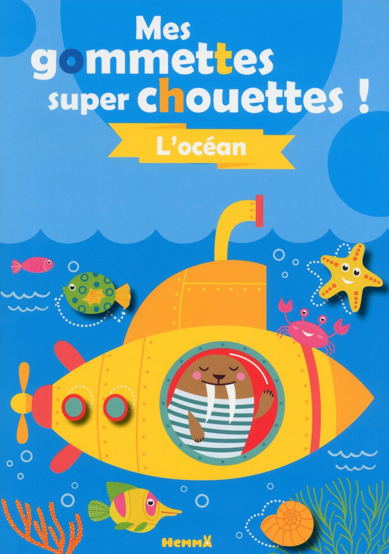 Mes gommettes super chouettes ! L'océan 9782508041150