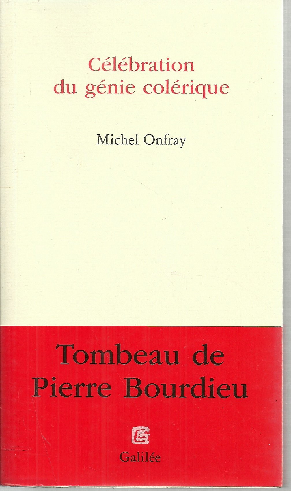 Célébration du génie colérique (0000) 9782718605586