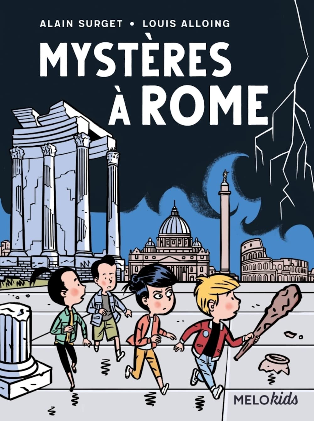 Mystères à Rome (coll. Melokids) 9782368362013