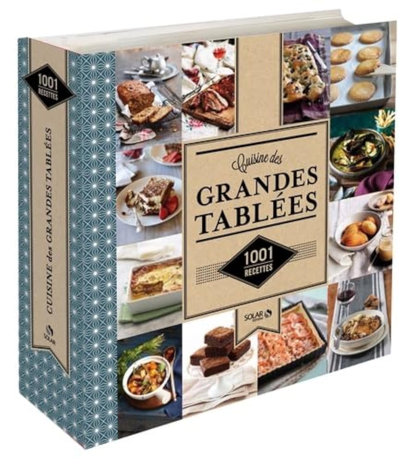 1001 recettes Cuisine des grandes tablées 9782263064814