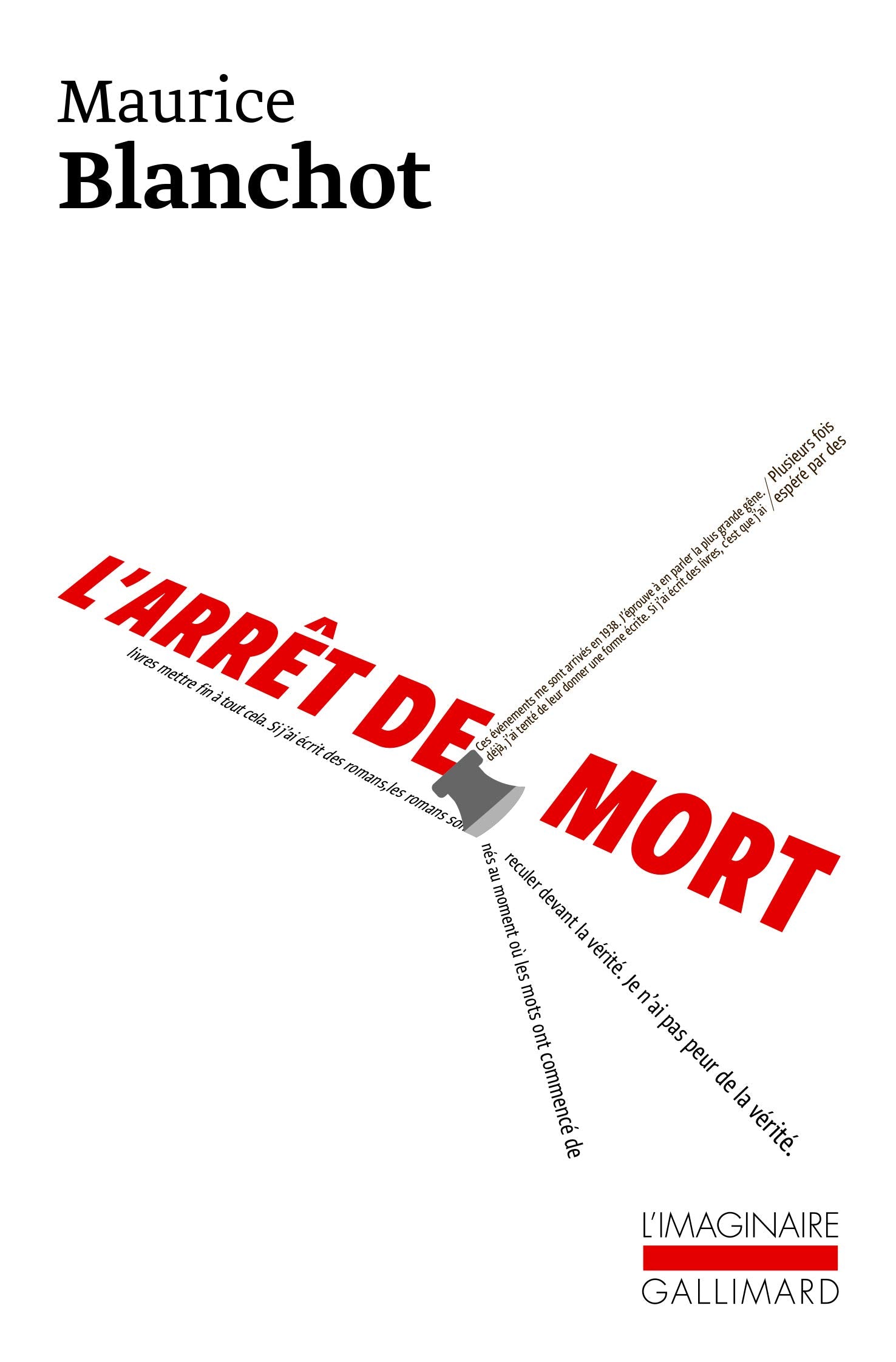 L'Arrêt de mort 9782070296996