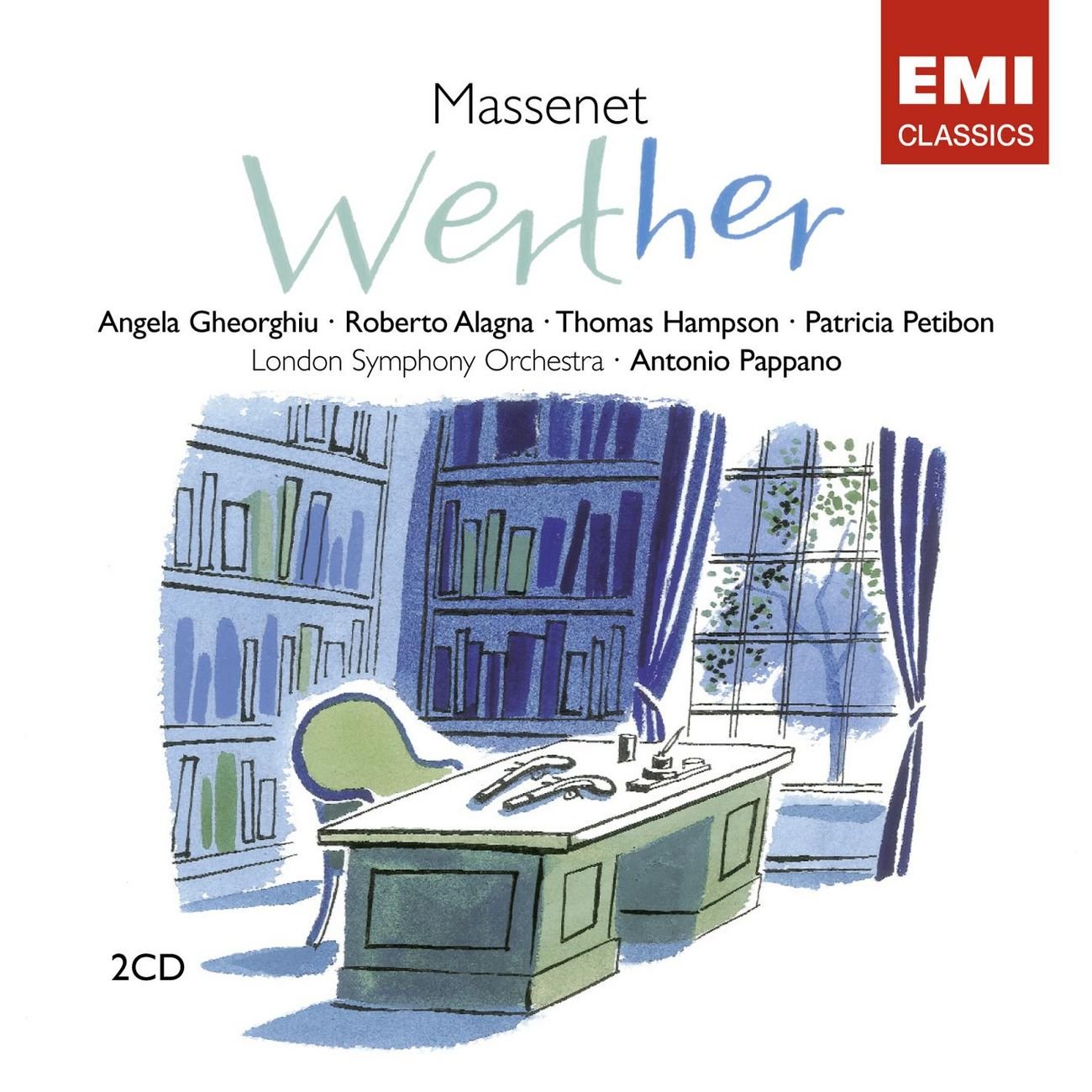 Massenet - Werther / Gheorghiu, Alagna, Hampson, Petibon, Fouchécourt, LSO, Pappano 0094638184928