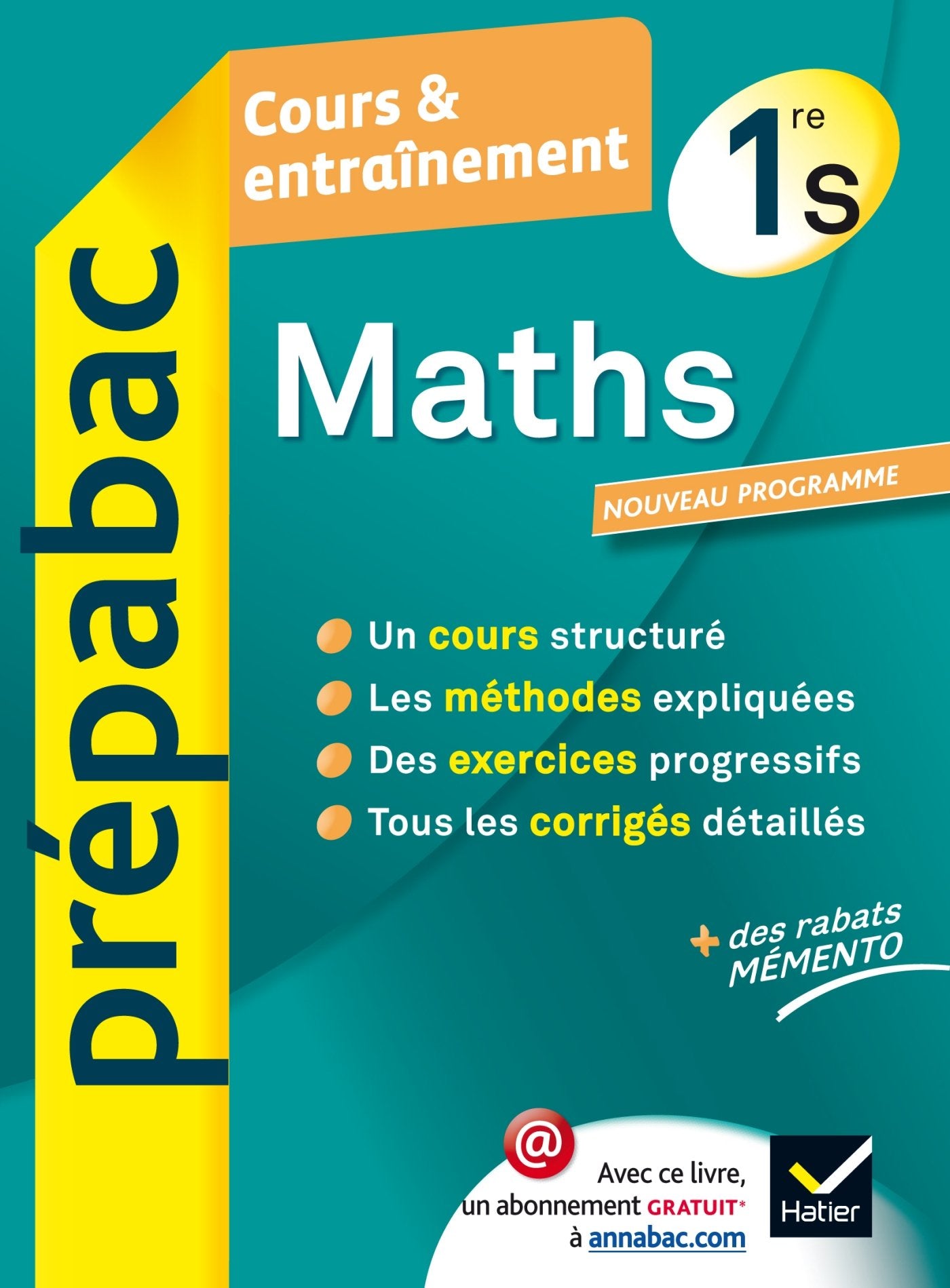 Mathématiques 1e S 9782218968853