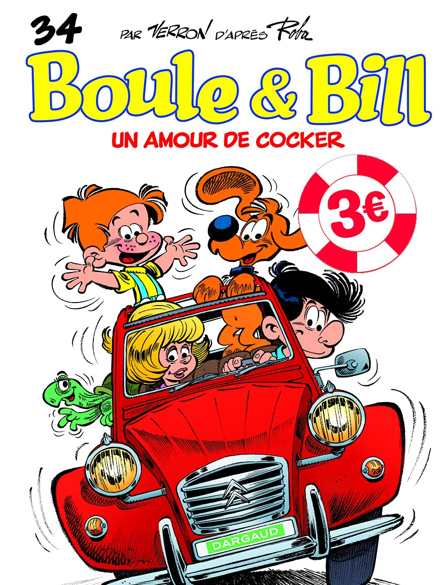 Boule & Bill - Tome 34 - Un amour de cocker / Edition spéciale (OPÉ ÉTÉ 2021) 9782505111528