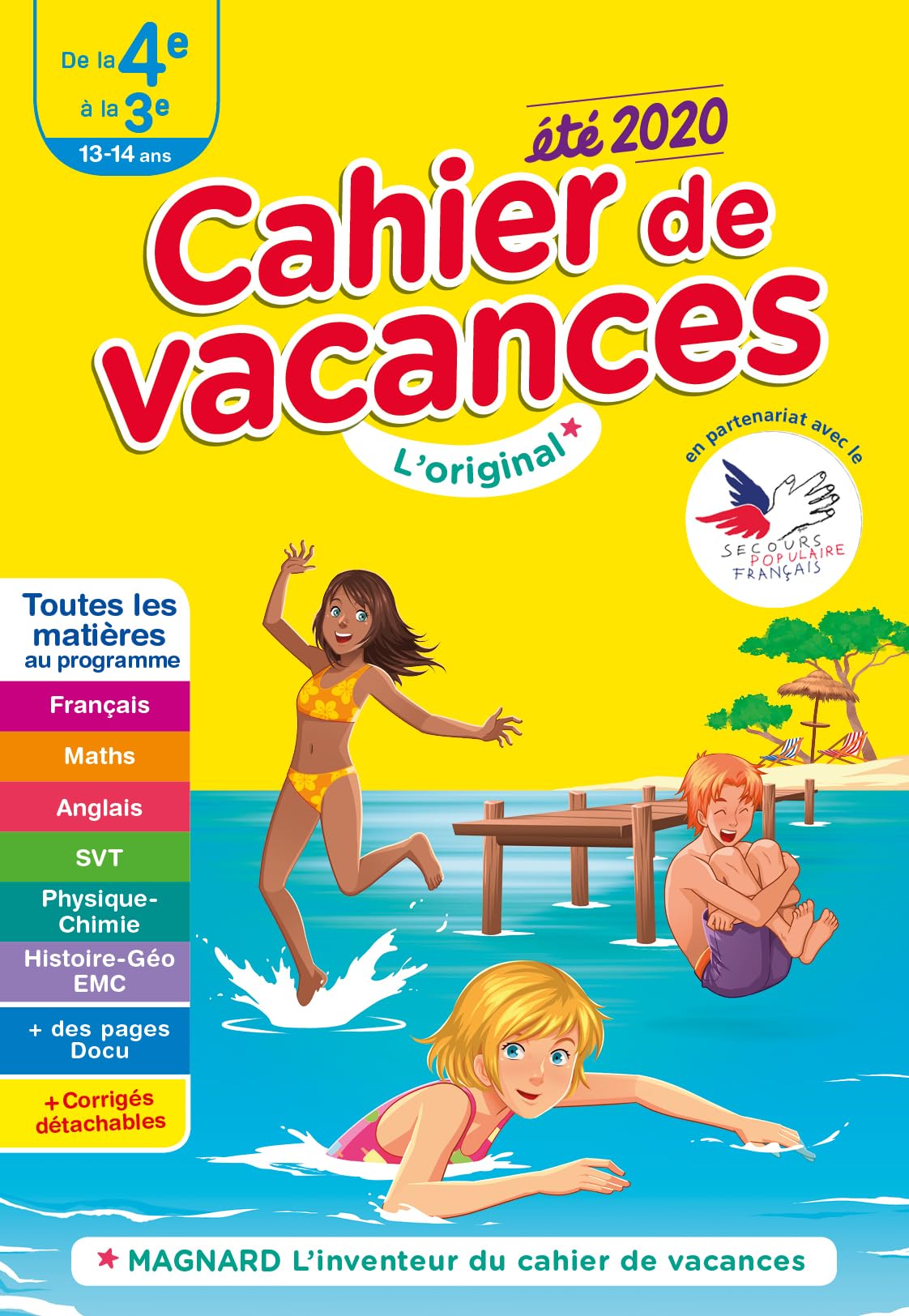 2020 4E 3E CAHIER VACANCES 13-14 ANS 9782210764972