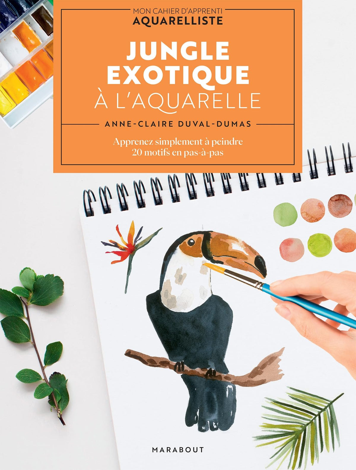 Jungle exotique à l'aquarelle 9782501187565