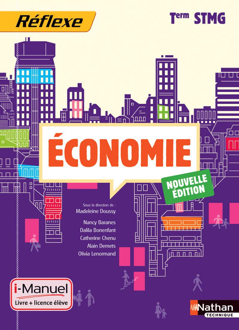 Economie - Tle STMG 9782091637549