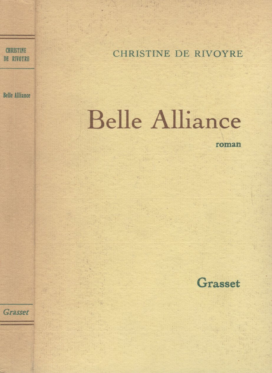 Belle alliance 9782724213911