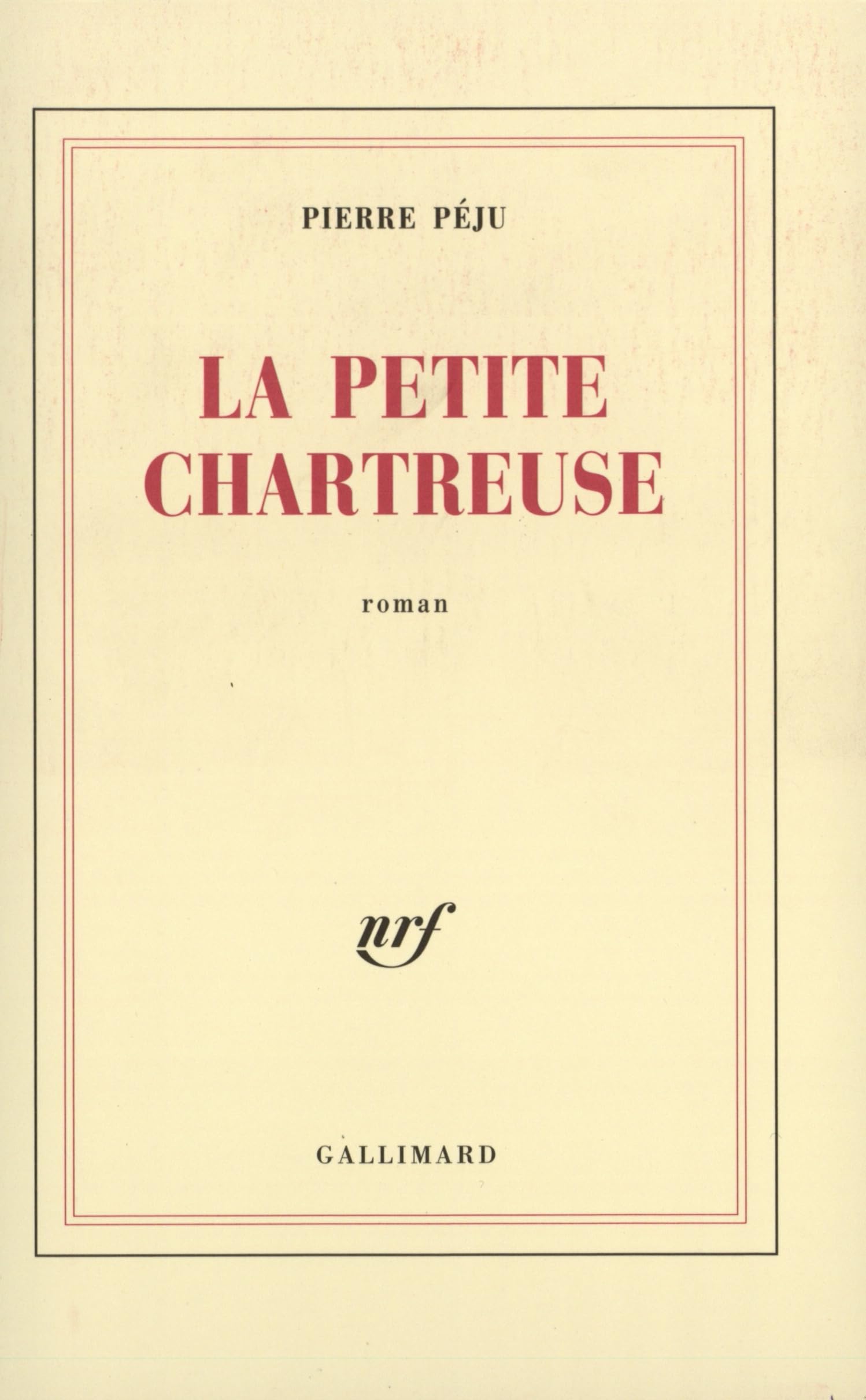 La petite Chartreuse 9782070767007