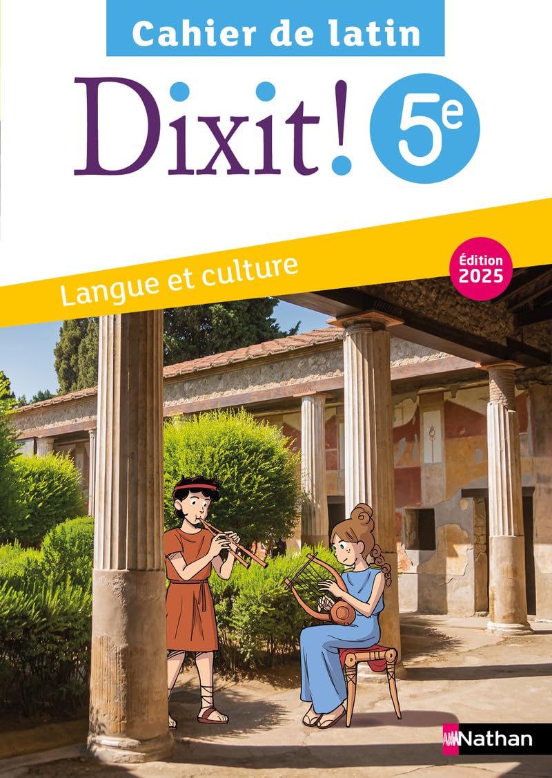 Dixit! Cahier de latin 5e 9782095047764