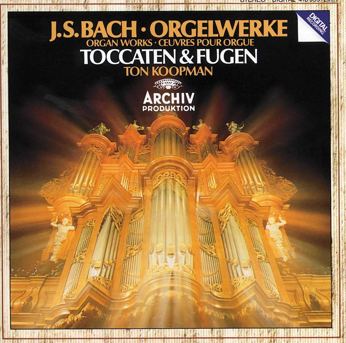 Bach: Oeuvres pour Orgue, Les Toccatas BWV 538, 540, 564 & 565 0028941099921