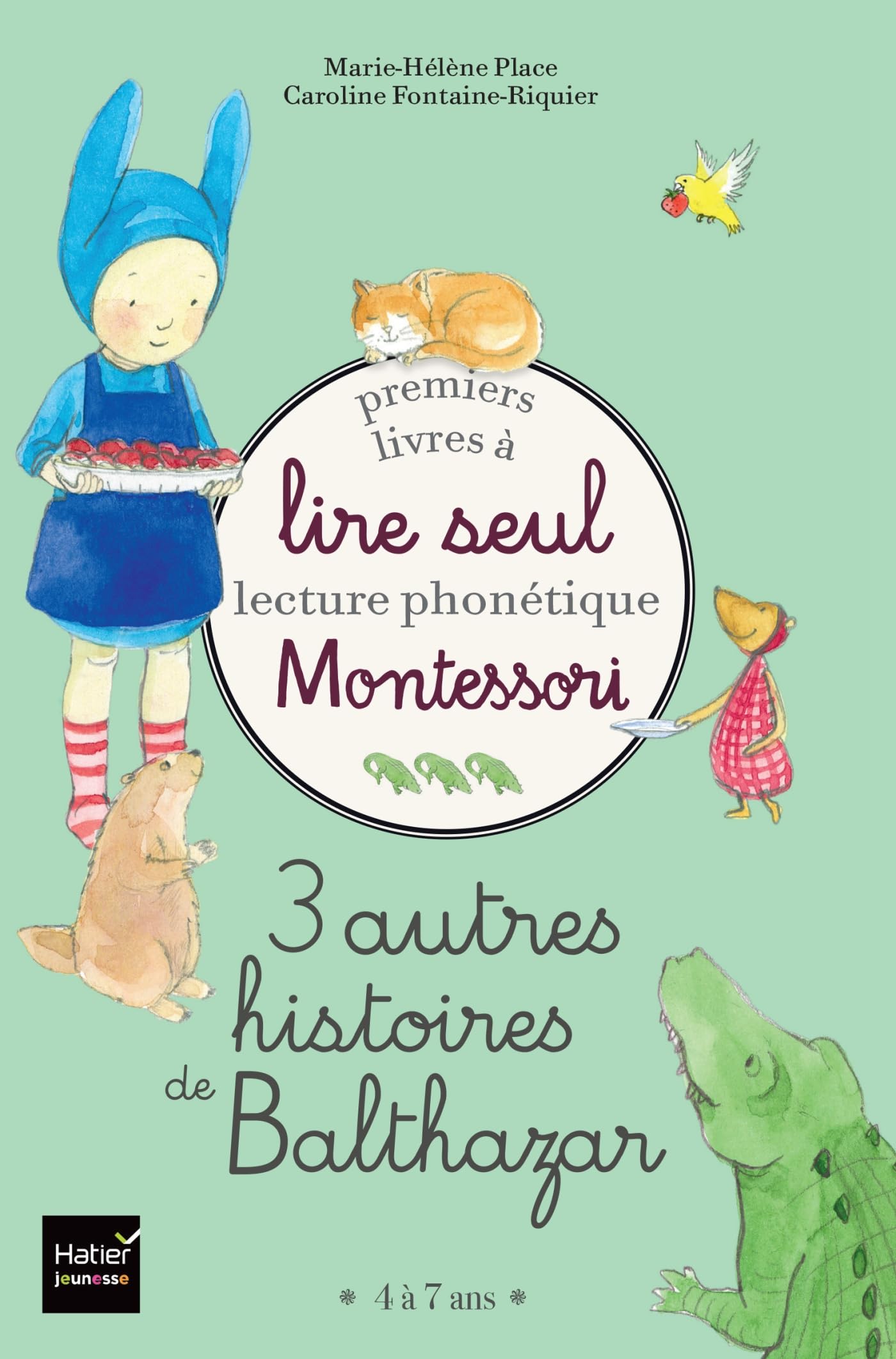 Coffret Premiers livres à lire seul 3 autres histoires de Balthazar Niveau 3 Pédagogie Montessori 9782401032934
