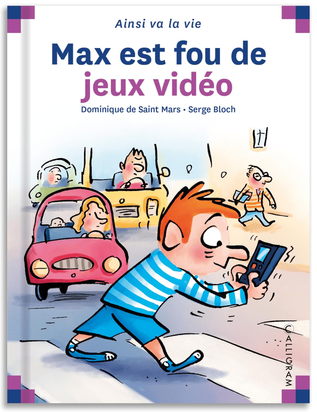Max est fou de jeux vidéo 9782884450638