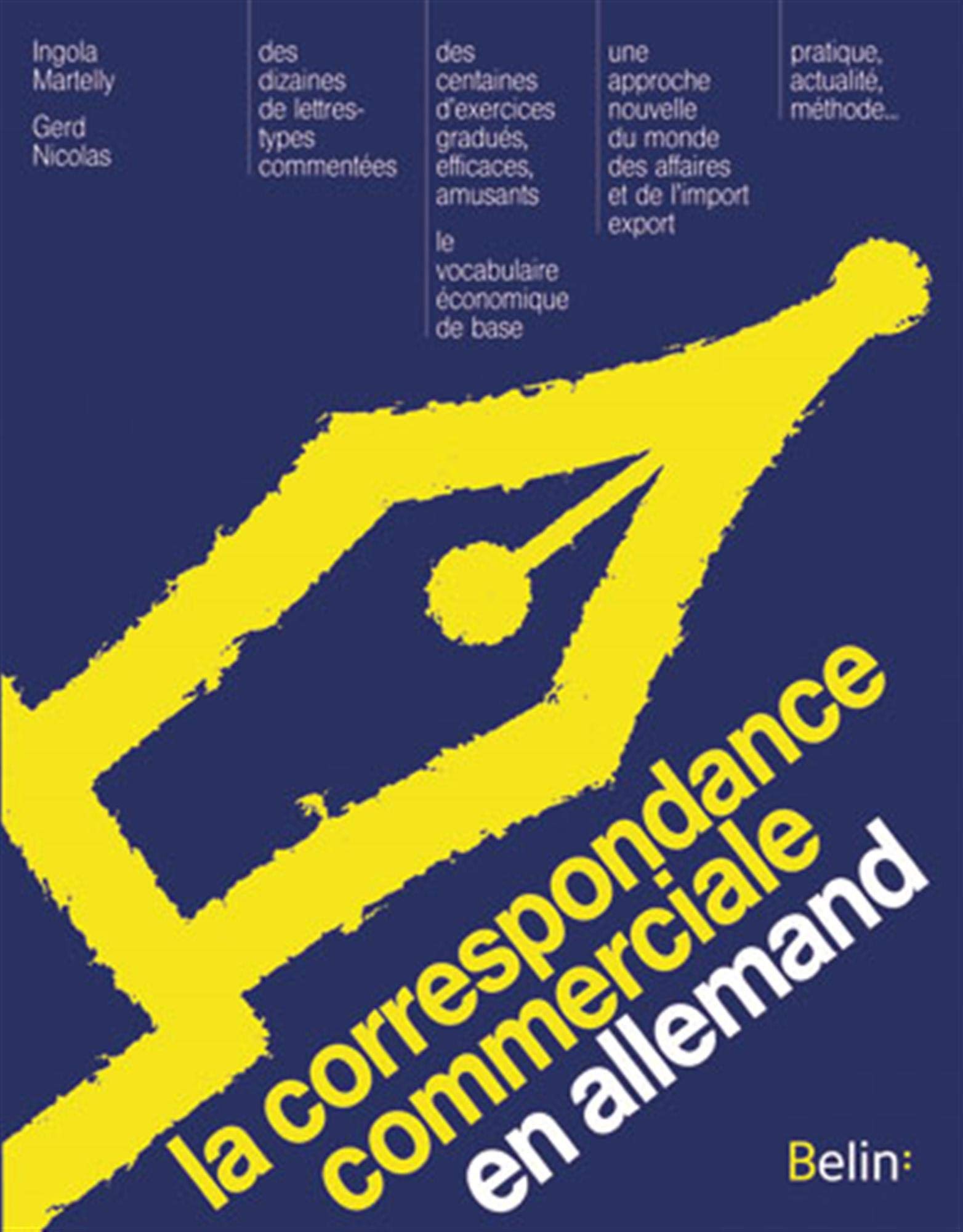 correspondance commerciale allemand 9782701116778