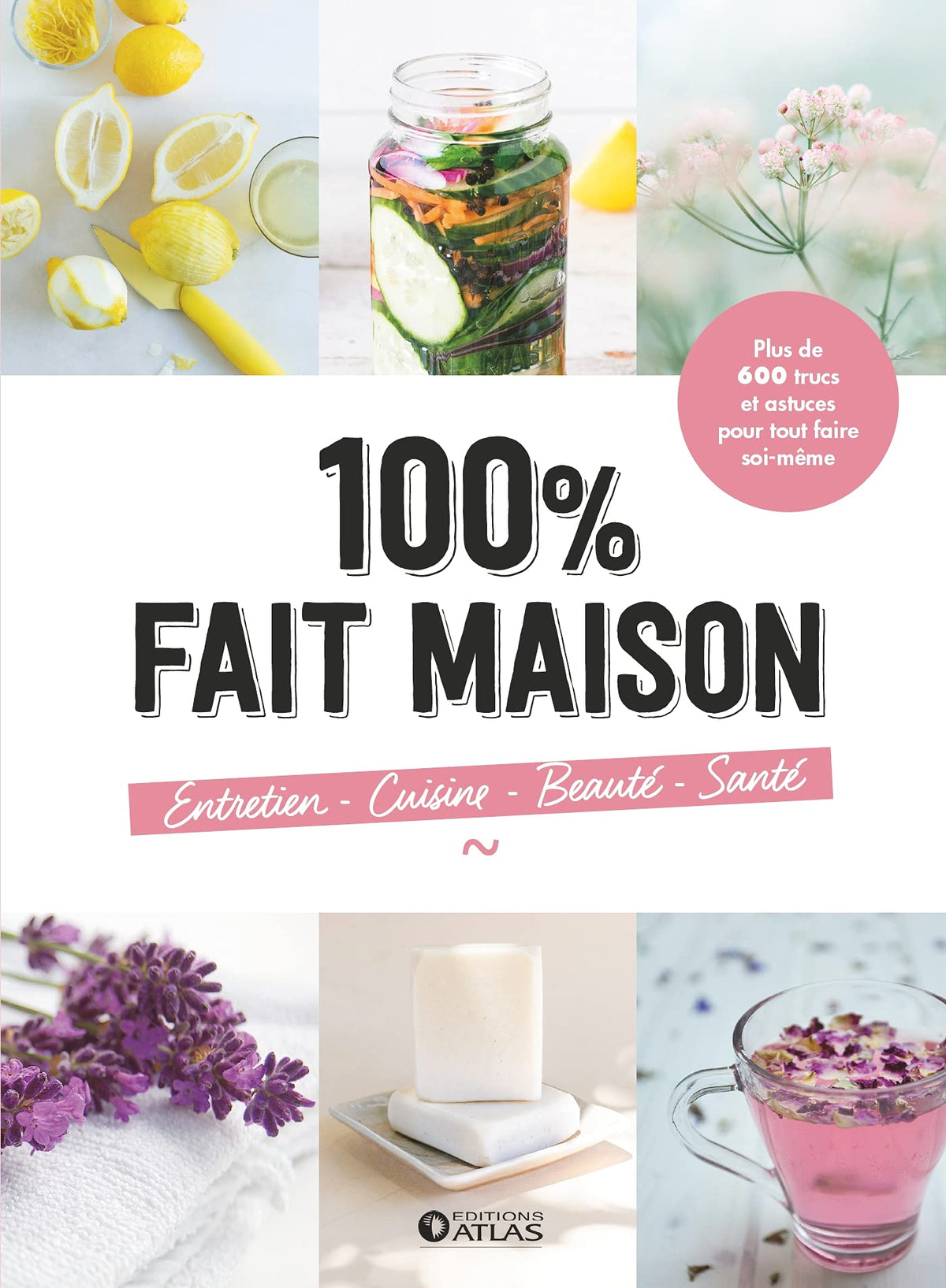 100% fait maison : entretien, cuisine, beauté, santé: Plus de 600 trucs et astuces pour tout faire soi-même 9782344048931