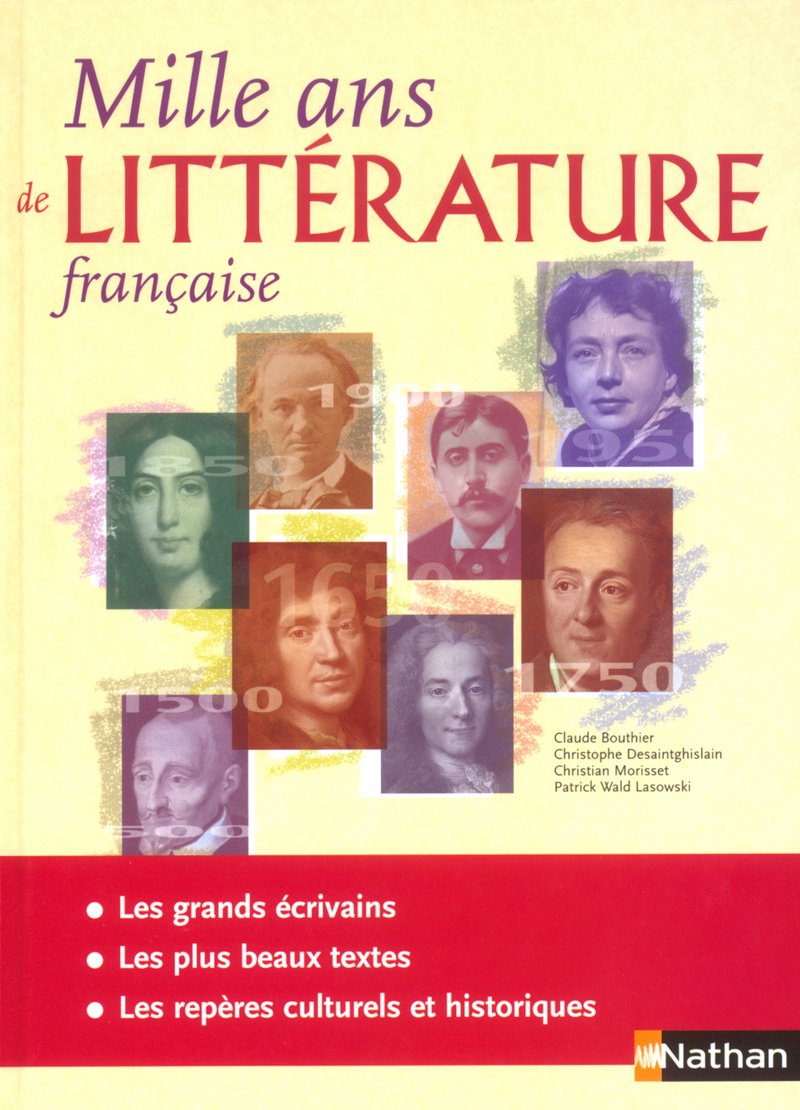 1000 ans de Littérature française 9782091790626