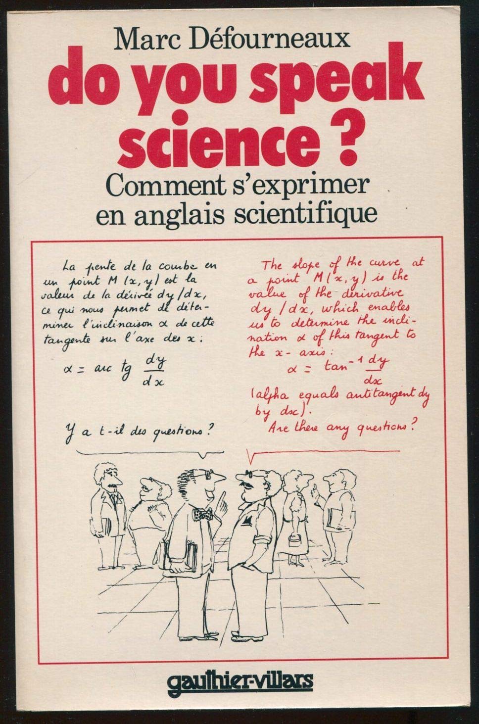 Do you speak science? 9782040106577