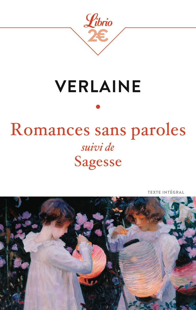 Romances sans paroles: suivi de Sagesse 9782290058749